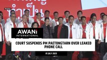 Court suspends PM Paetongtarn over leaked phone call