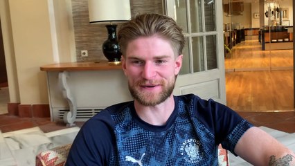 Blackpool defender dicsusses life under Bruce, help from assistant and hot weather training