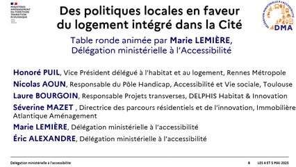 Table ronde sur le logement - 05/06/2025