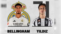 Olocip compara el 11 titular del Real Madrid y la Juventus de Turín