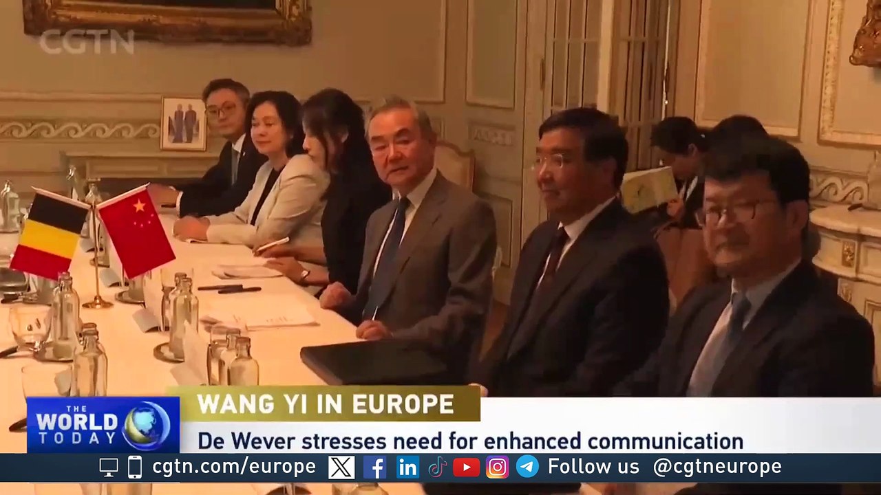 Wang Yi in Europe