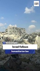 Former Israeli official: Israel follows humanitarian law
