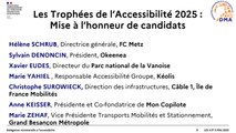 Mise à l'honneur des candidats des Trophées de l'accessibilité 2025 - 05/06/2025