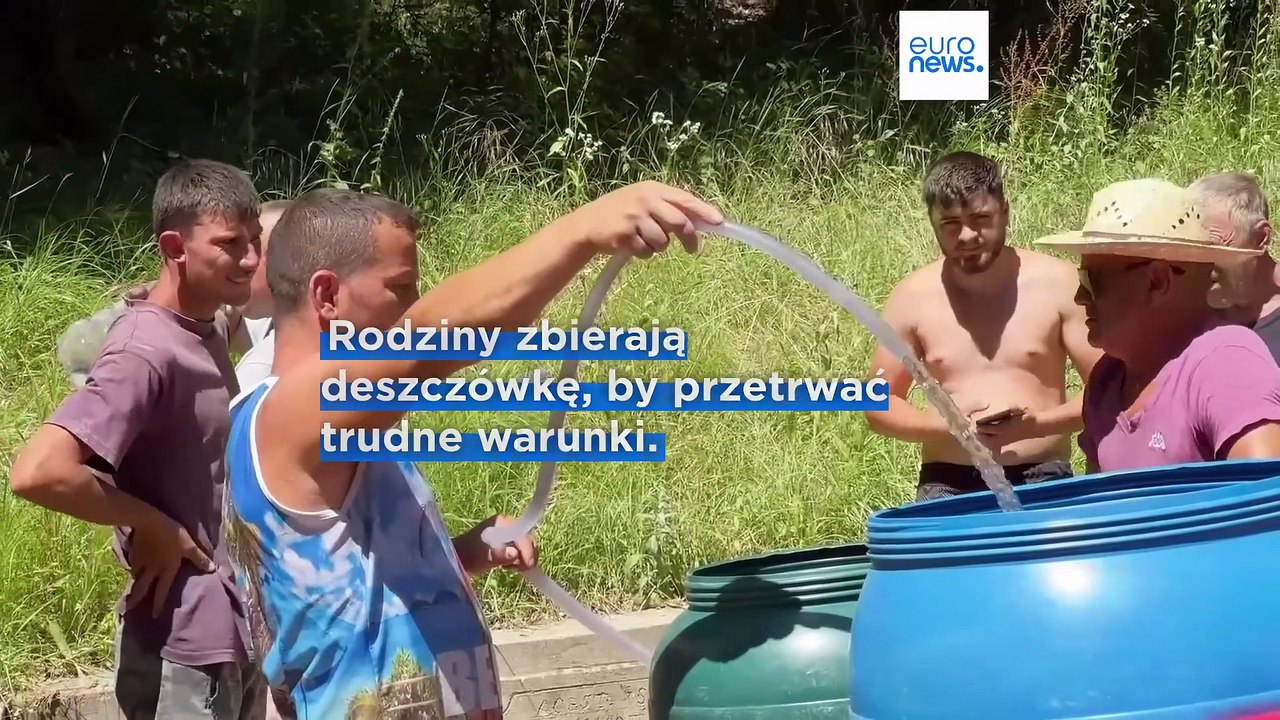 Mieszkańcy południowo-zachodniej Rumunii zmagają się z brakiem dostępu do wody pitnej