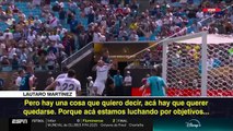 Las declaraciones de Lautaro luego de la eliminación