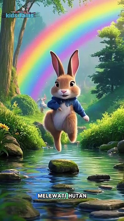 Si Kelinci dan Pelangi Ajaib