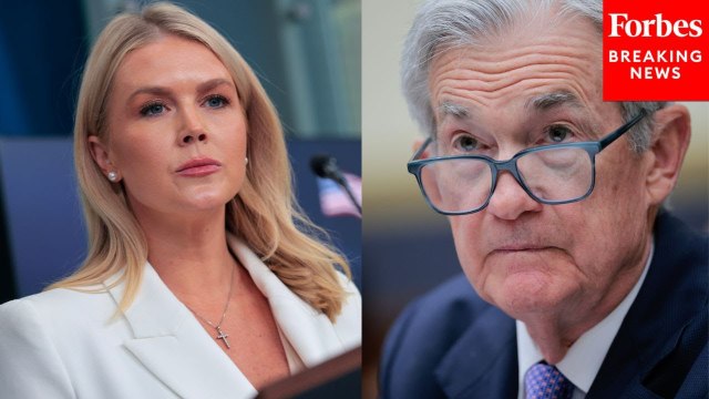 Karoline Leavitt Asked About Possible Fed Chair Successors To Jerome Powell
