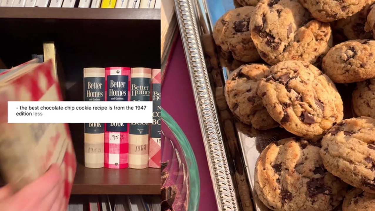 Vintage 1947 Chocolate Chip Cookie Recipe