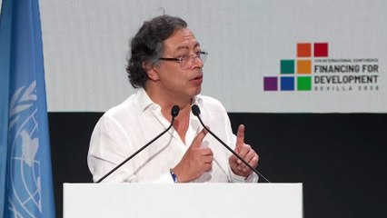 Gustavo Petro: "Si el FMI sigue en esa posición, nosotros, el pueblo, la Humanidad, tenemos que dar una respuesta"