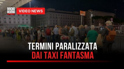 Caos taxi a Termini, attese fino a un’ora