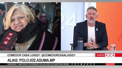 La historia de Elsa que conmovió a Novaresio: la viuda que cría a sus siete hijos en plena ola de frío y sueña con un trabajo digno