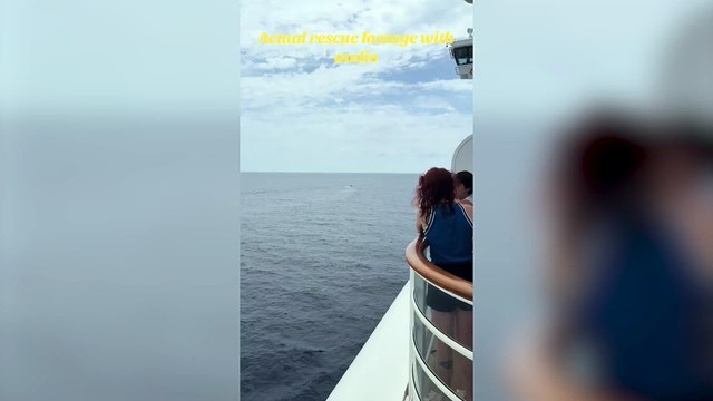 Dad jumps off Disney cruise to save daughter