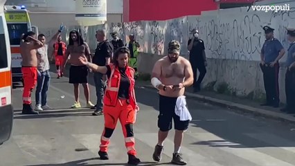 Una gran explosión en una gasolinera deja al menos 20 heridos en Roma