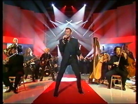 Johnny Hallyday - Tapis Rouge France 2 (11 septembre 1999) | Vivre pour le meilleur + Interview avec Michel Drucker et David Hallyday