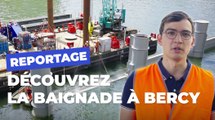 Baignade dans la Seine : les coulisses du chantier à Bercy | Paris se transforme | Ville de Paris