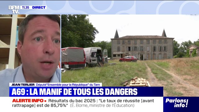 Turboteuf contre l'A69: On est très loin de la manifestation festive et militante , estime Jean Terlier (Ensemble pour la République)