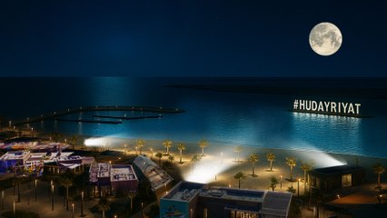 Abu Dhabi’s first night beach opens at Hudayriyat Island