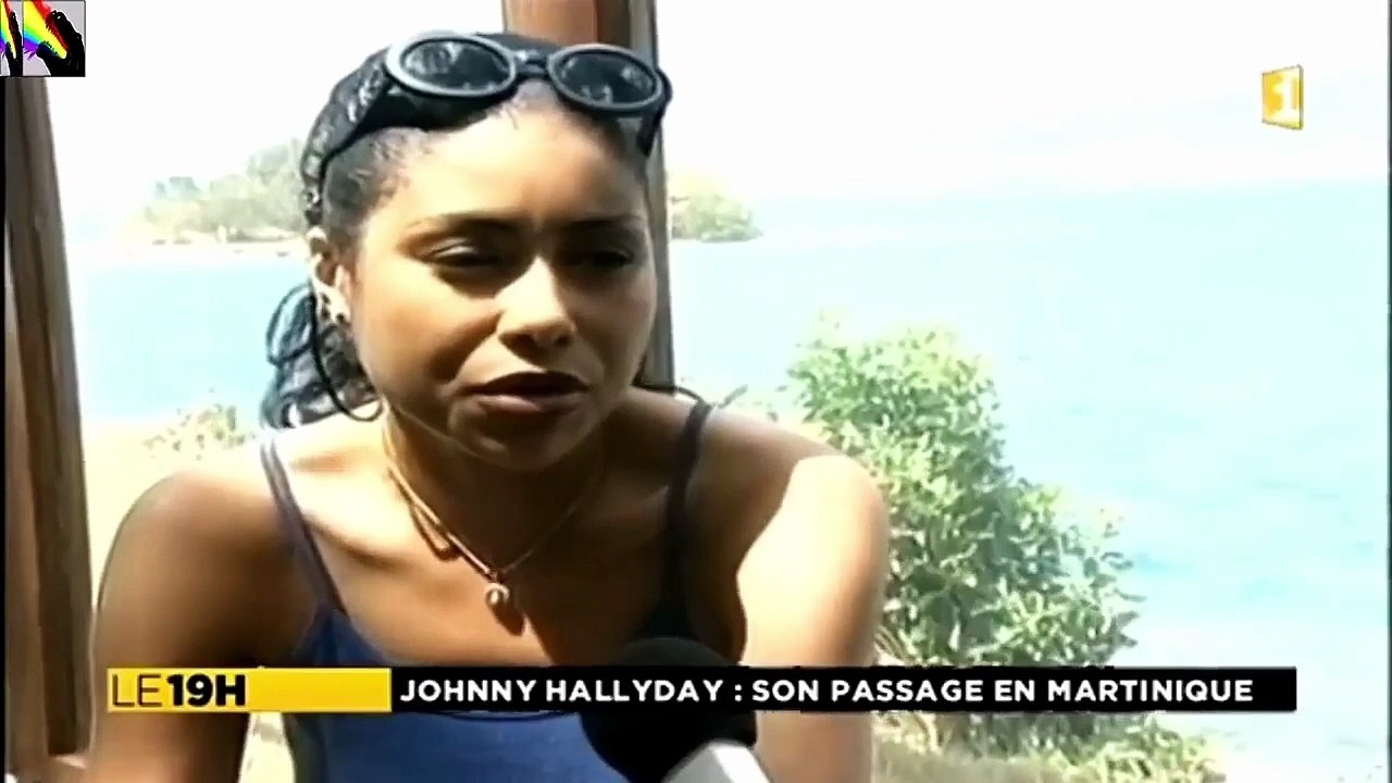 Johnny Hallyday en Martinique - JT du 20 Février 1999 + Duos avec Tanya St Val