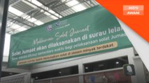 Para jemaah lega solat Jumaat di R&R, tak risau cari masjid