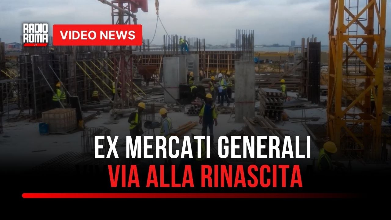 Roma, al via il progetto per gli ex Mercati Generali: cantiere nel 2027