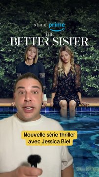 Je viens de regarder Better sister cette nouvelle série thriller avec Jessica Biel dispo sur Prime vidéo ! Dis-moi en commentaire si t’as envie de la regarder et si tu l’as déjà vu dis-moi ce que t’en as pensé ☺️