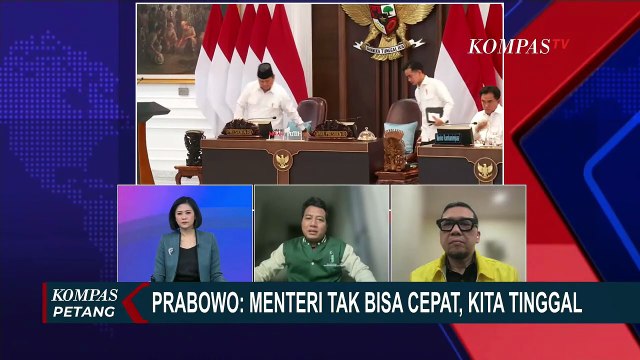 Prabowo Sebut Akan Tinggal Menteri Lambat, Sinyal Reshuffle Kabinet? Begini Kata Waketum Golkar