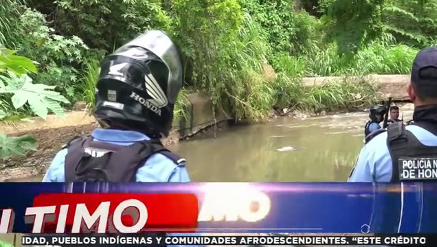 Flotando hallan cadáver de una persona en el río Chiquito, TGU