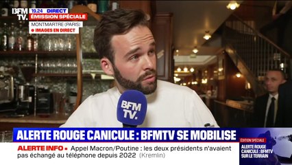 Canicule: ce chef cuisinier déplore une température "aux alentours de 45 à 48 °C" dans les cuisines de son restaurant