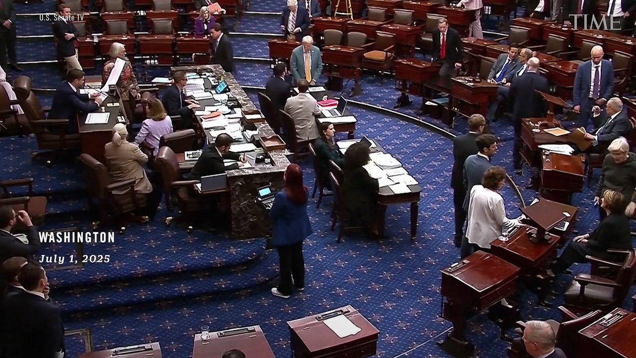 Senate Narrowly Passes Trump’s ‘Big, Beautiful Bill,’ Sending It Back to House