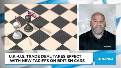 U.K.-U.S. Trade Deal Takes Effect With New Tariffs On British Cars