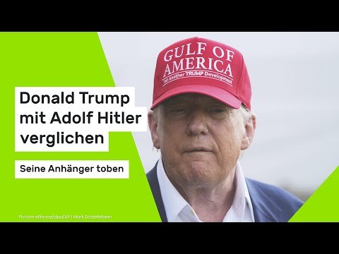 Donald Trump mit Adolf Hitler verglichen: Seine Anhänger toben