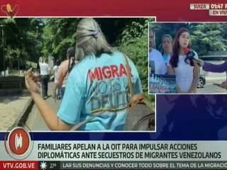 Familiares de venezolanos secuestrados en El Salvador entregaron carta ante la OIT en Ginebra