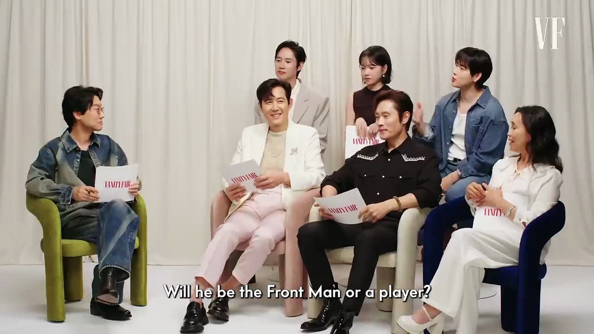 ⁣'Squid Game' Cast Tests How Well They Know Each Other _ Vanity Fair
