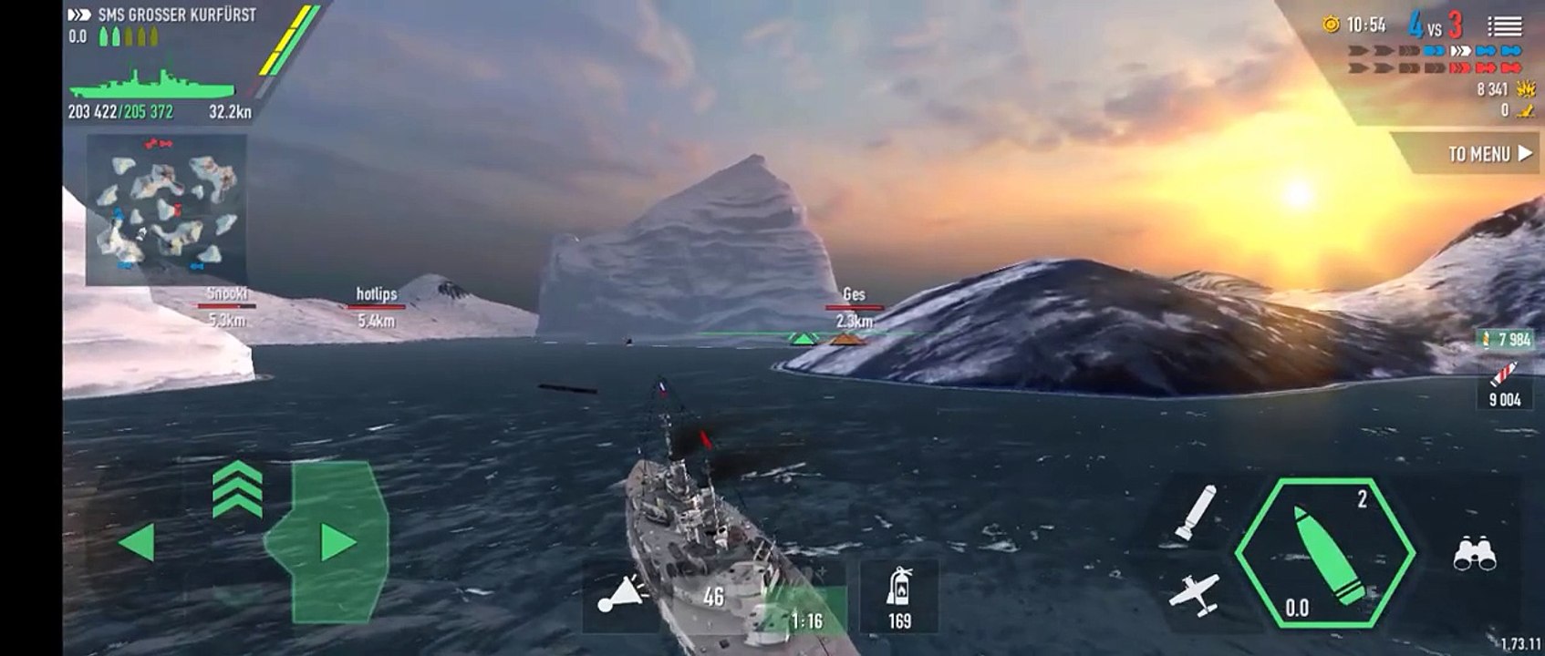 WoWS: Legends World of Warships Gameplay  | Modern Battleship Combat | 4K Video | 8K gaming Video |4K Naval Battle Destroyer vs Cruiser War| Military game