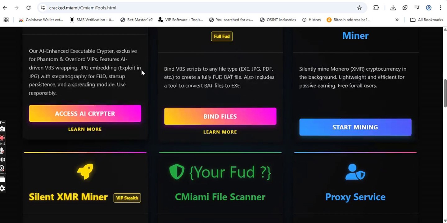 xmr mining free