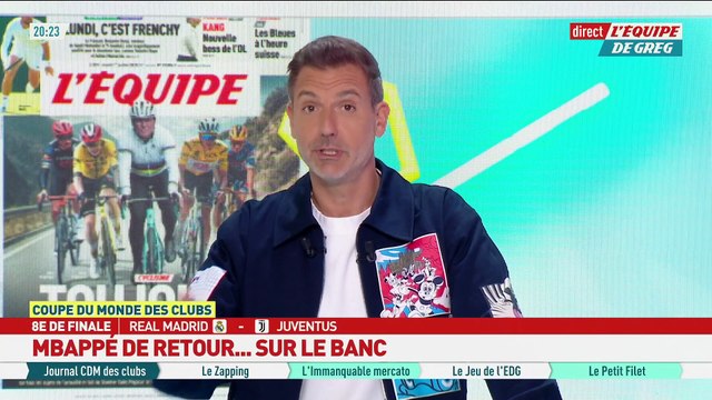 Kylian Mbappé remplaçant contre la Juventus à la Coupe du monde des clubs - Foot - Coupe du monde des clubs