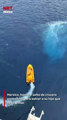 Un hombre protagonizó un dramático rescate al l@nzarse desde la cuarta cubierta de un crucero Disney con rumbo a Florida, luego de que su hija de 5 años cay3ra accident@lmente al mar.