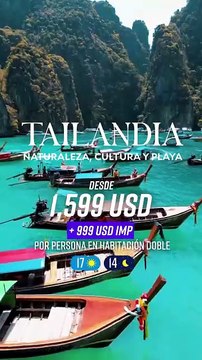 Tailandia: ¡Aventura Exótica de Naturaleza, Cultura y Playas!