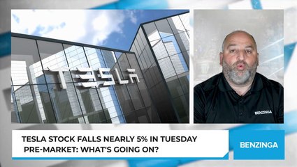 Tesla Stock Falls Nearly 5% In Tuesday Pre-Market: What's Going On?