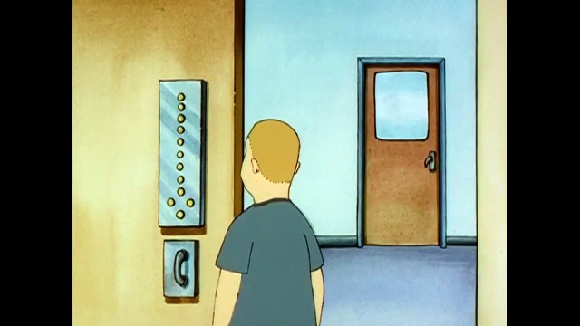 King Of The Hill - Bobbie's Elevator Prank