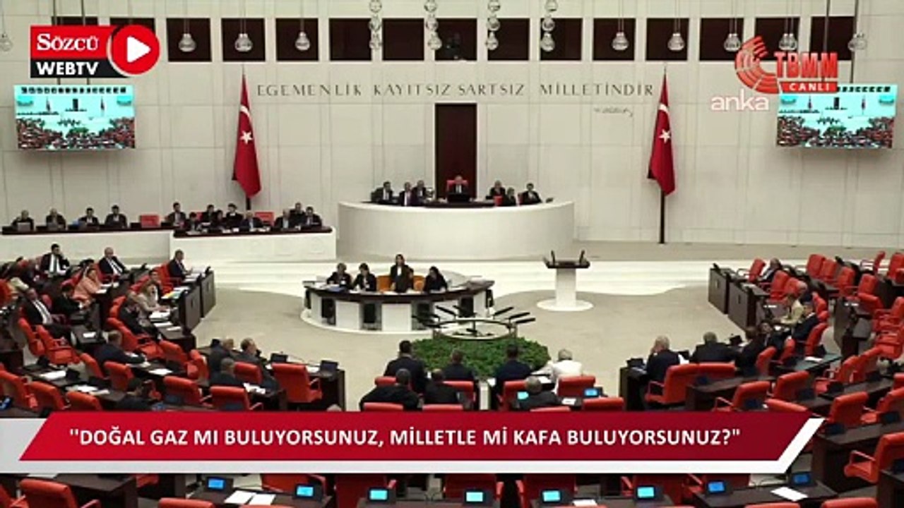 Ali Mahir Başarır: "Ben merak ediyorum doğal gaz mı buluyorsunuz, milletle mi kafa buluyorsunuz?"