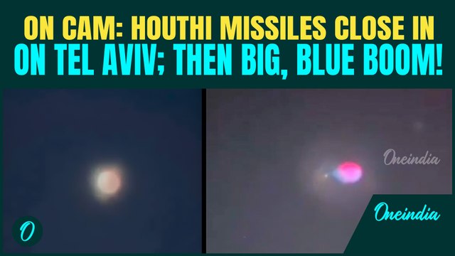 UNREAL VIDEO: Houthi Attack on Tel Aviv Foiled by Israeli Defense? Watch Breathtaking Mid-Air Blast