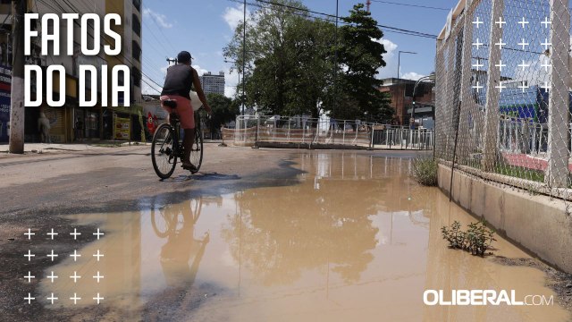Moradores e lojistas reclamam dos problemas causados por obras no centro de Belém