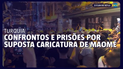 Confrontos e prisões na Turquia por suposta caricatura de Maomé