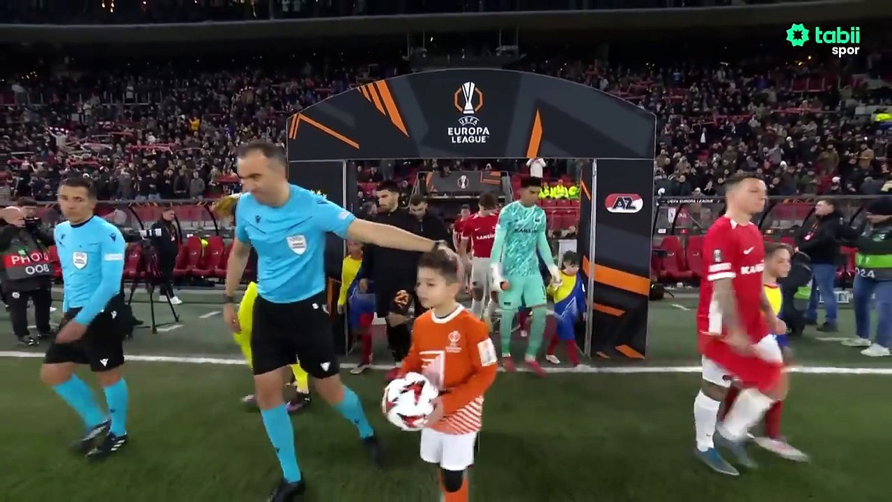 Avrupa Ligi Play-off Turu  AZ Alkmaar-Galatasaray (Özet)