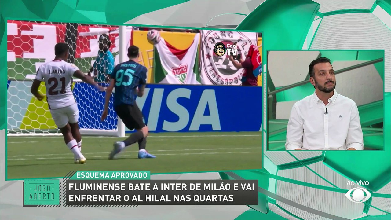 Dracena diz que o Fluminense colocou a Inter no bolso e rasga elogios a Renato Gaúcho