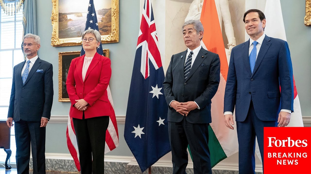 Secretary Marco Rubio Meets With Foreign Ministers Of The Quad At State Department