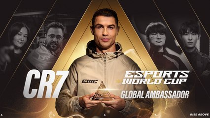 Cristiano Ronaldo es la imagen del Esports World Cup 2025