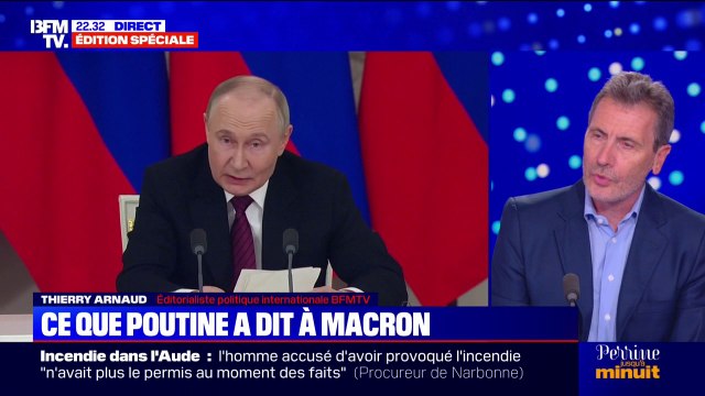 Nucléaire iranien, Ukraine: ce qu'Emmanuel Macron et Vladimir Poutine se sont dit après trois ans de rupture