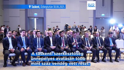 Megnyitotta üzbegisztáni szerkesztőségét az Euronews